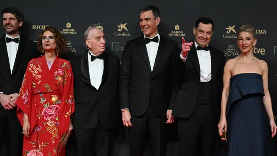 Ernest Urtasun, María Jesús Montero, Fernando Méndez-Leite, Juanma Moreno Bonilla y Yolanda Díaz Ernest Urtasun, María Jesús Montero, Fernando Méndez-Leite, Juanma Moreno Bonilla y Yolanda Díaz