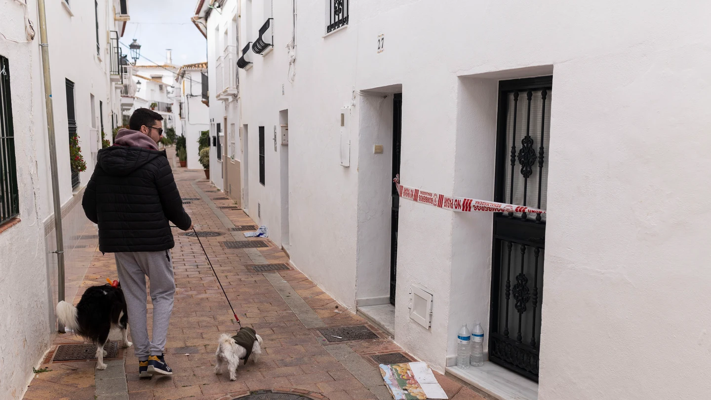 Imagen de la vivienda del suceso en Benalmádena, Málaga Imagen de la vivienda del suceso en Benalmádena, Málaga