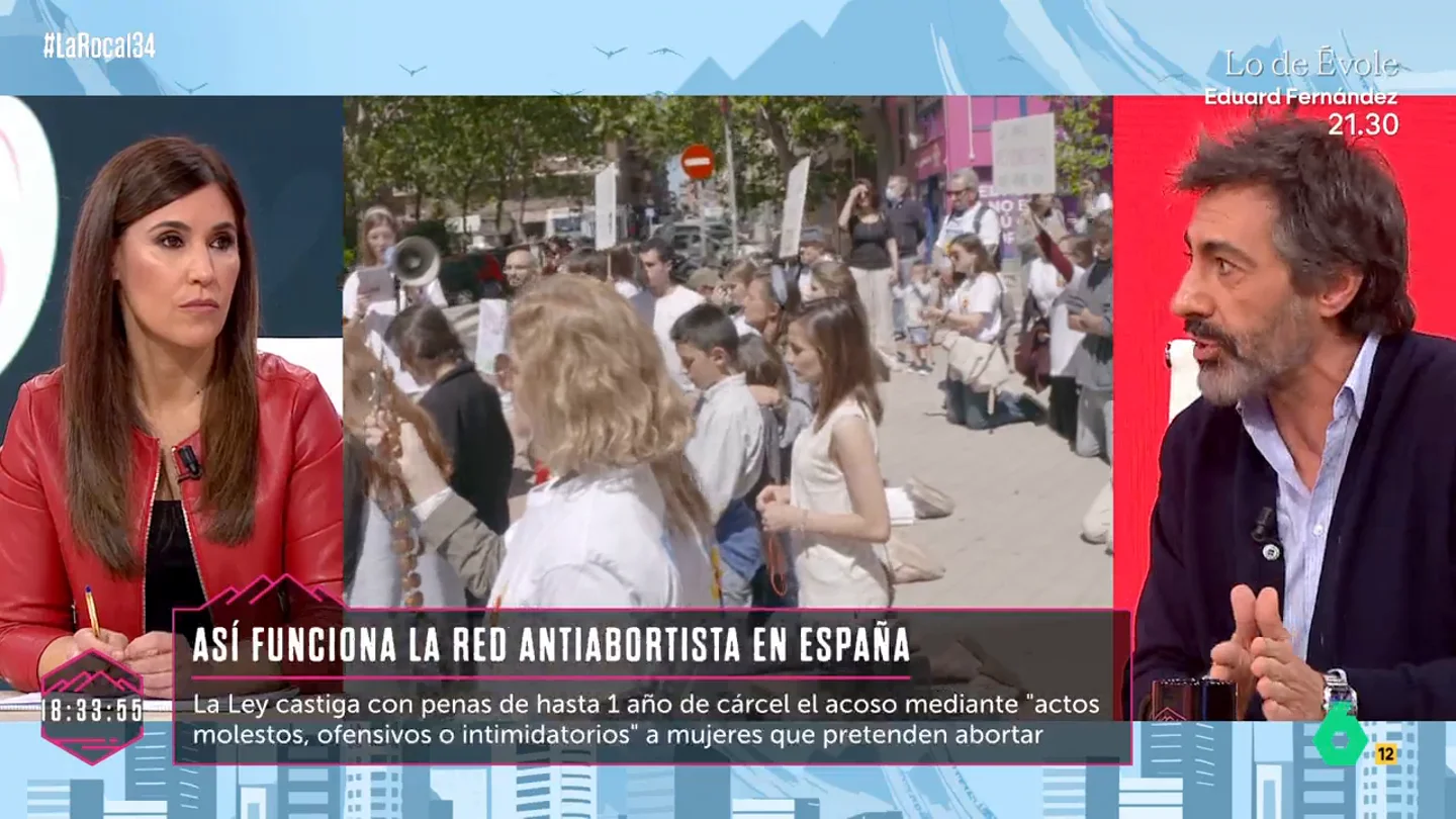 Juan del Val, sobre la red antiabortista en España Juan del Val, sobre la red antiabortista en España