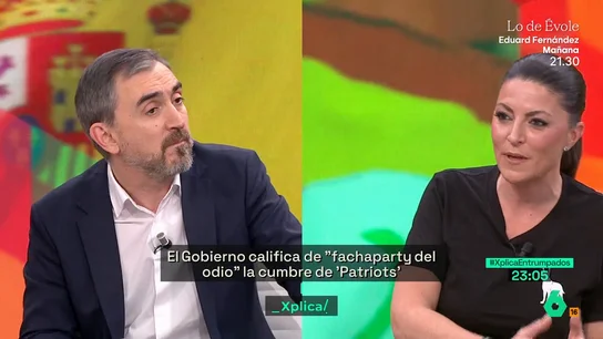 Ignacio Escolar y Macarena Olona Ignacio Escolar y Macarena Olona