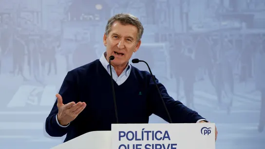 El presidente del PP, Alberto Núñez Feijóo El presidente del PP, Alberto Núñez Feijóo