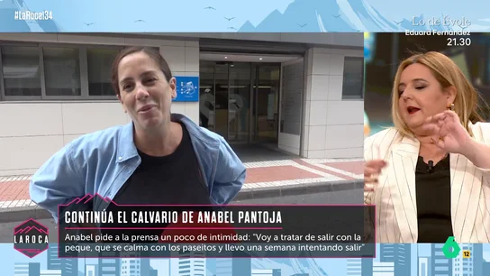 Las palabras de Pilar Vidal sobre el estado de Anabel Pantoja: "Se la sigue a todos los lados y se analiza cualquier gesto" Las palabras de Pilar Vidal sobre el estado de Anabel Pantoja: "Se la sigue a todos los lados y se analiza cualquier gesto"