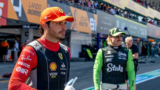 Carlos Sainz y Bottas Carlos Sainz y Bottas