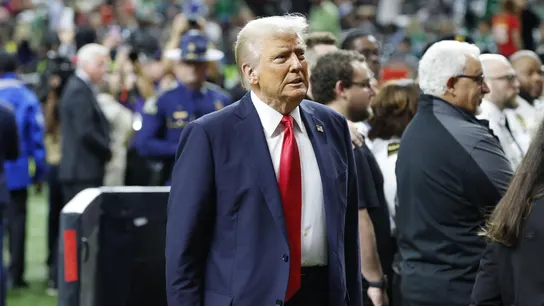 El presidente de Estados Unidos, Donald Trump, en la Super Bowl El presidente de Estados Unidos, Donald Trump, en la Super Bowl