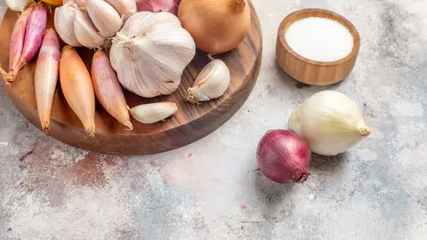 Ajo y cebolla, los superalimentos que no pueden faltar en tu cocina Ajo y cebolla, los superalimentos que no pueden faltar en tu cocina