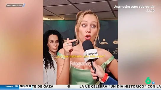 Ester Expósito, de la idea de Alfonso Arús de que interprete a Belén Esteban: "Ahí gano el Goya" Ester Expósito, de la idea de Alfonso Arús de que interprete a Belén Esteban: "Ahí gano el Goya"