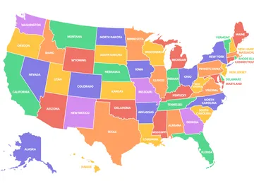 Mapa de Estados Unidos Mapa de Estados Unidos