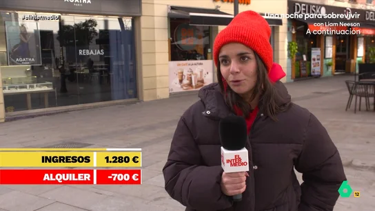 El agobio de una joven con su alquiler de 700 euros: "La luz, el gas, el perro... y comer, que a veces también me apetece" El agobio de una joven con su alquiler de 700 euros: "La luz, el gas, el perro... y comer, que a veces también me apetece"