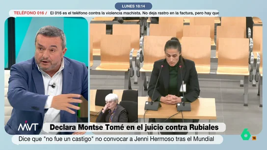 Chema Crespo, sobre el juicio a Rubiales: "Esto evidencia que en la Federación había un régimen del terror" Chema Crespo, sobre el juicio a Rubiales: "Esto evidencia que en la Federación había un régimen del terror"