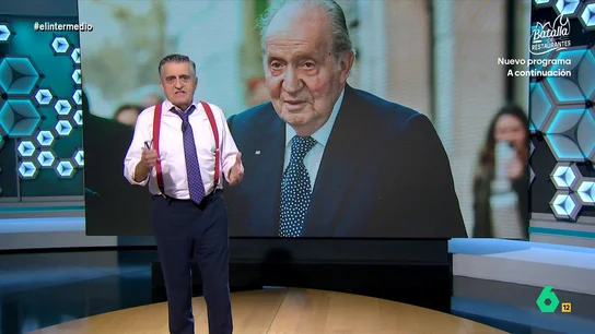 Wyoming, sobre la fortuna del rey Juan Carlos: "Fue el rey de España, pero podía haber sido el Rey Midas perfectamente" Wyoming, sobre la fortuna del rey Juan Carlos: "Fue el rey de España, pero podía haber sido el Rey Midas perfectamente"