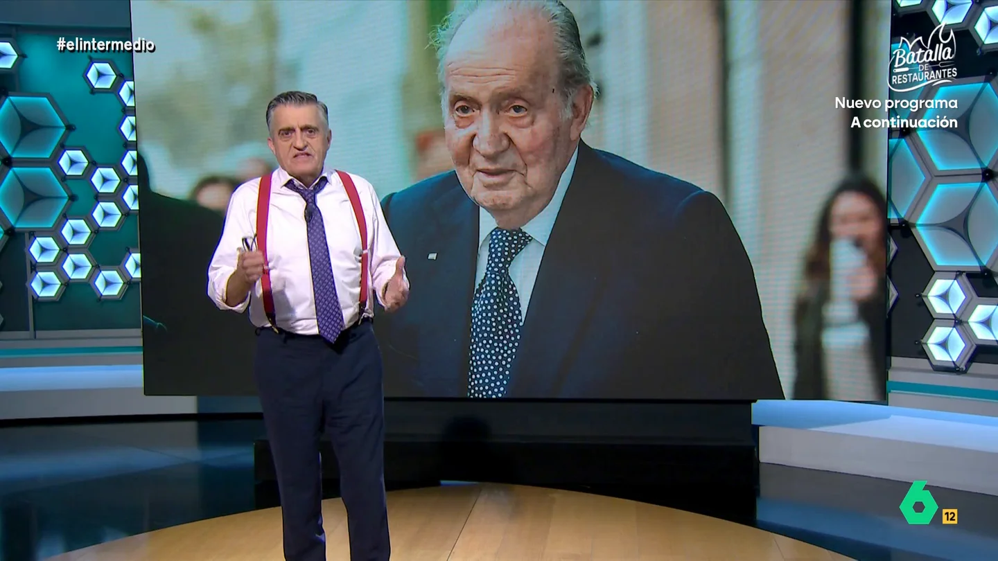 Wyoming, sobre la fortuna del rey Juan Carlos: "Fue el rey de España, pero podía haber sido el Rey Midas perfectamente" Wyoming, sobre la fortuna del rey Juan Carlos: "Fue el rey de España, pero podía haber sido el Rey Midas perfectamente"