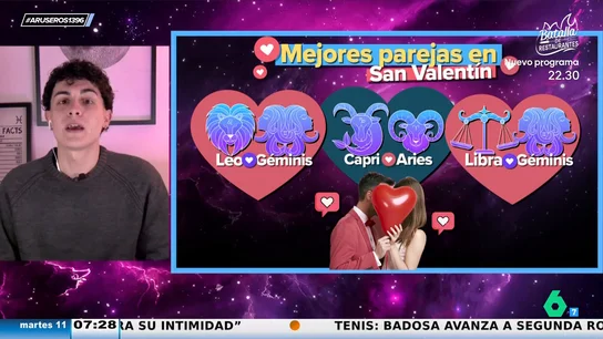 En la semana de San Valentín, perspectivas para los signos: un Géminis muy romántico y un Escorpio dramático En la semana de San Valentín, perspectivas para los signos: un Géminis muy romántico y un Escorpio dramático
