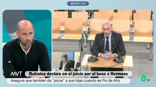 Gonzalo Miró, sobre la declaración de Luis Rubiales: "Ha cambiado la chulería y los insultos a reconocer más el error" Gonzalo Miró, sobre la declaración de Luis Rubiales: "Ha cambiado la chulería y los insultos a reconocer más el error"