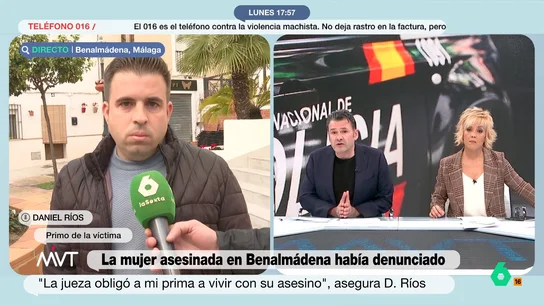 Iñaki López, tras el asesinato machista de Benalmádena: "Una jueza no ha hecho bien su trabajo" Iñaki López, tras el asesinato machista de Benalmádena: "Una jueza no ha hecho bien su trabajo"
