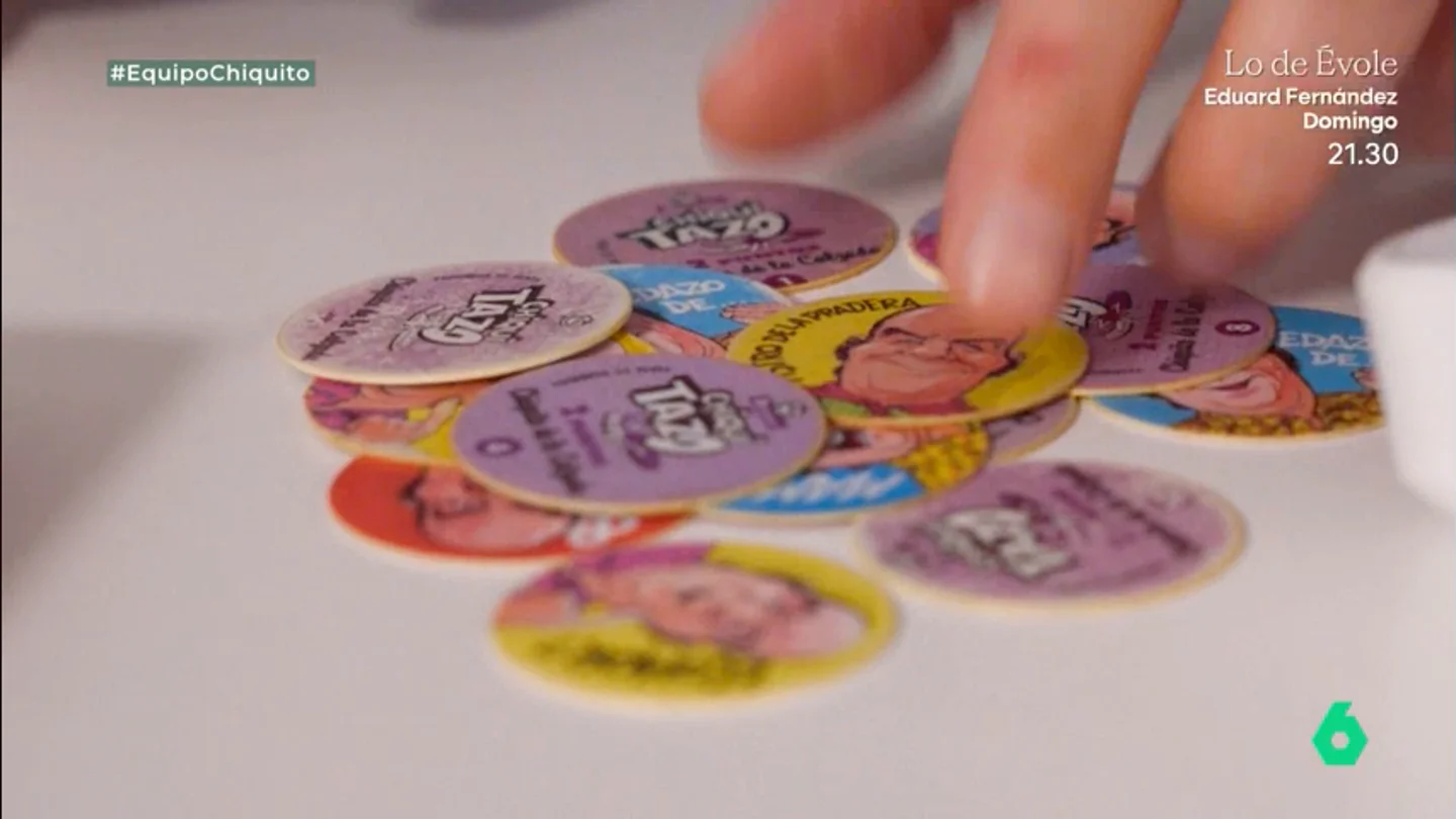 EQUIPO Tazos, patatas o politónos: la fiebre por Chiquito de la Calzada traspasa las fronteras de la televisión EQUIPO Tazos, patatas o politónos: la fiebre por Chiquito de la Calzada traspasa las fronteras de la televisión