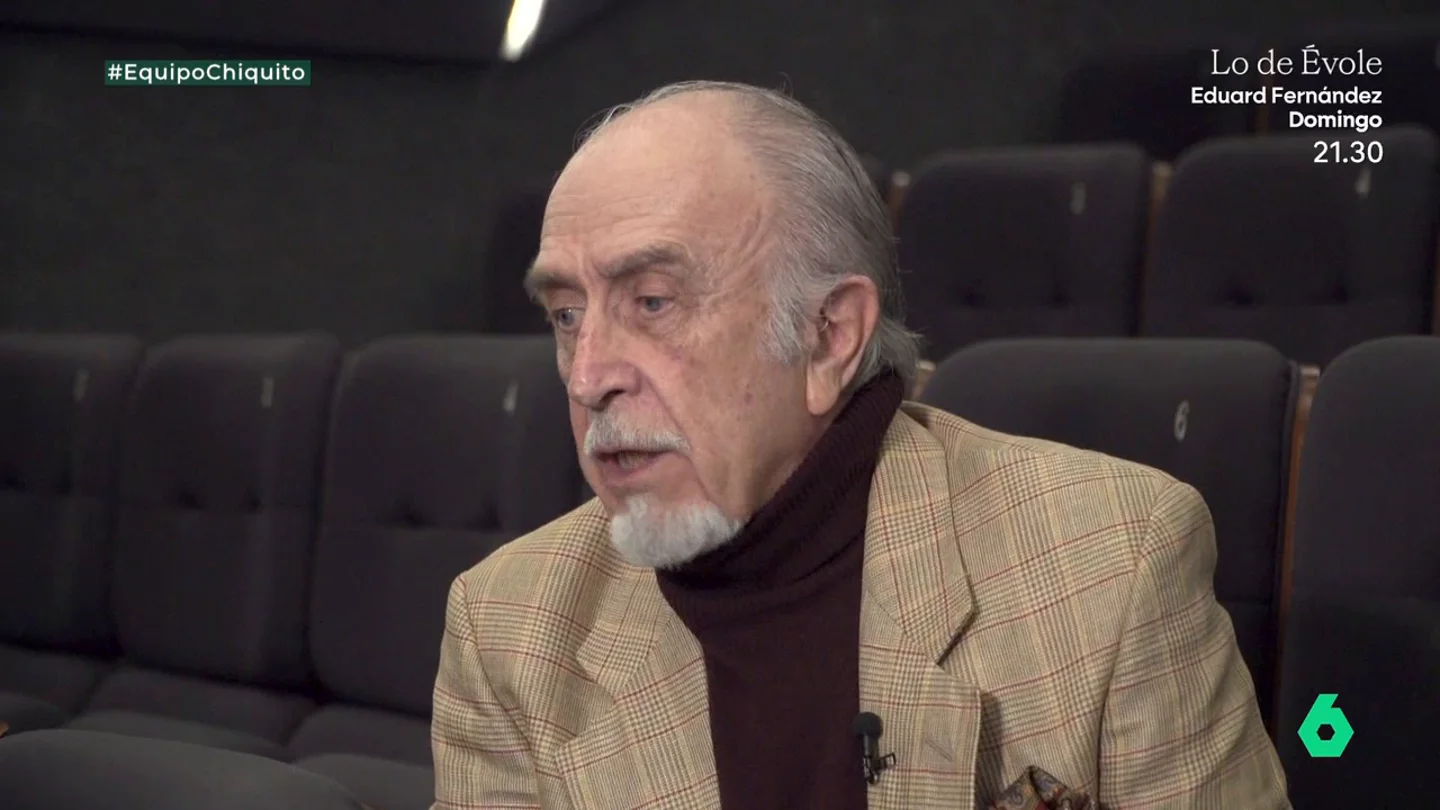 EQUIPO El director de cine Álvaro Sáenz de Heredia habla del caché de Chiquito: "En la segunda o tercera película cobró 25 millones" EQUIPO El director de cine Álvaro Sáenz de Heredia habla del caché de Chiquito: "En la segunda o tercera película cobró 25 millones"