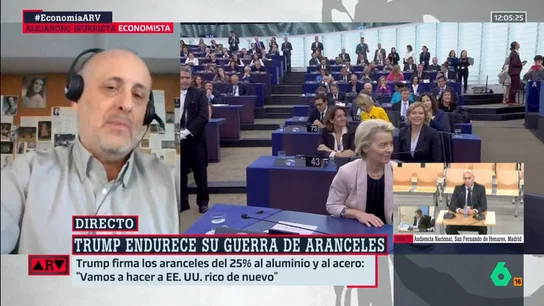 Inurrieta advierte de la situación de Europa ante las medidas de EEUU: "Está completamente indefensa" Inurrieta advierte de la situación de Europa ante las medidas de EEUU: "Está completamente indefensa"