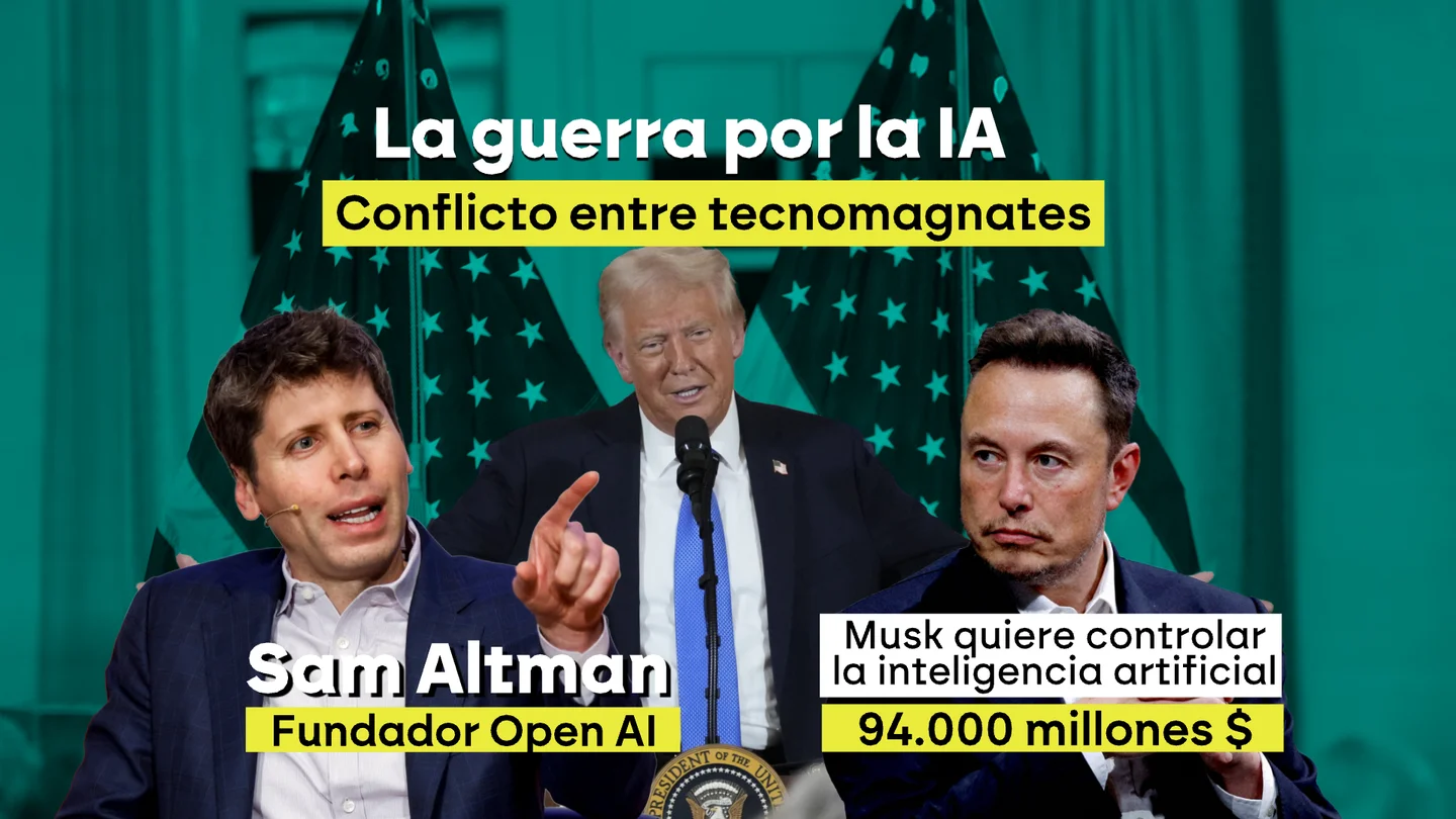La tortuosa relación entre Musk y Altman (ChatGPT) salpica a Trump y pone en riesgo la carrera por la inteligencia artificial La tortuosa relación entre Musk y Altman (ChatGPT) salpica a Trump y pone en riesgo la carrera por la inteligencia artificial