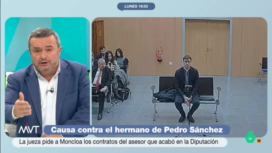 Chema Crespo, sobre el caso del hermano de Sánchez: "Se construye una historia sin haberse acreditado ninguna evidencia" Chema Crespo, sobre el caso del hermano de Sánchez: "Se construye una historia sin haberse acreditado ninguna evidencia"