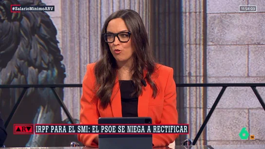 El análisis de Marta García Aller sobre los impuestos del SMI: "¿Dónde ponemos el umbral para tributar?" El análisis de Marta García Aller sobre los impuestos del SMI: "¿Dónde ponemos el umbral para tributar?"