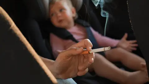 niños, fumadores pasivos, ADN niños, fumadores pasivos, ADN