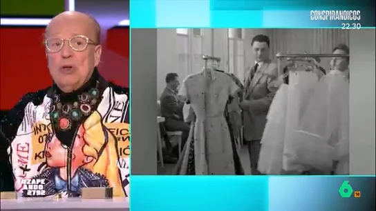 Rappel desvela que fue aprendiz de Balenciaga: "Todas las semanas venía a comer porque le gustaba cómo guisaba mi madre" Rappel comparte hoy en Zapeando algunas curiosidades de su vida, entre ellas la estrecha relación de amistad entre su familia y Cristóbal Balenciaga: "Fue nuestro mecenas para que mi padre y mi abuelo volvieran a resurgir", comenta en este vídeo.