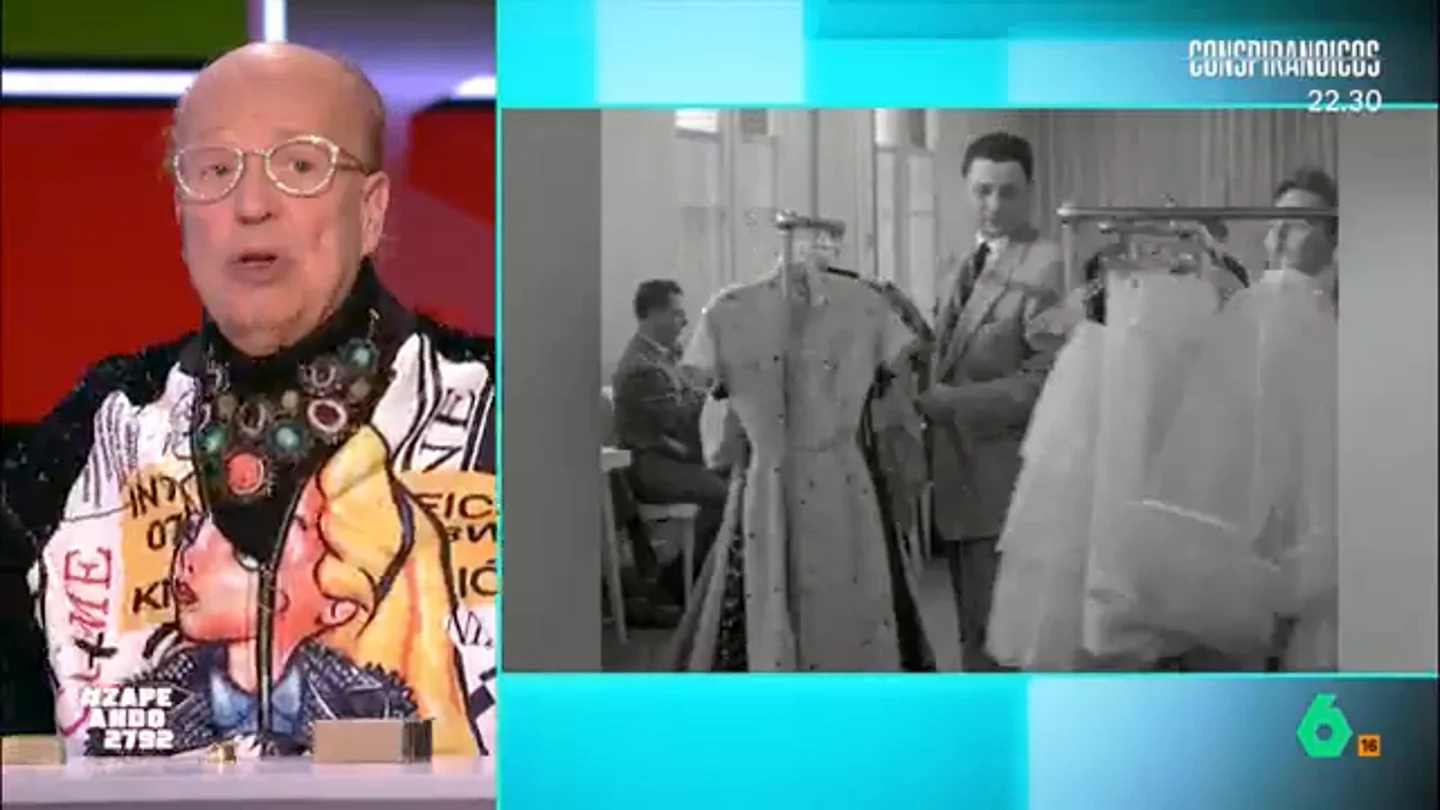 Rappel desvela que fue aprendiz de Balenciaga: "Todas las semanas venía a comer porque le gustaba cómo guisaba mi madre" Rappel comparte hoy en Zapeando algunas curiosidades de su vida, entre ellas la estrecha relación de amistad entre su familia y Cristóbal Balenciaga: "Fue nuestro mecenas para que mi padre y mi abuelo volvieran a resurgir", comenta en este vídeo.