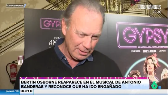 La tajante respuesta de Bertín Osborne sobre si va a conocer a su hijo con Gabriela Guillén La tajante respuesta de Bertín Osborne sobre si va a conocer a su hijo con Gabriela Guillén