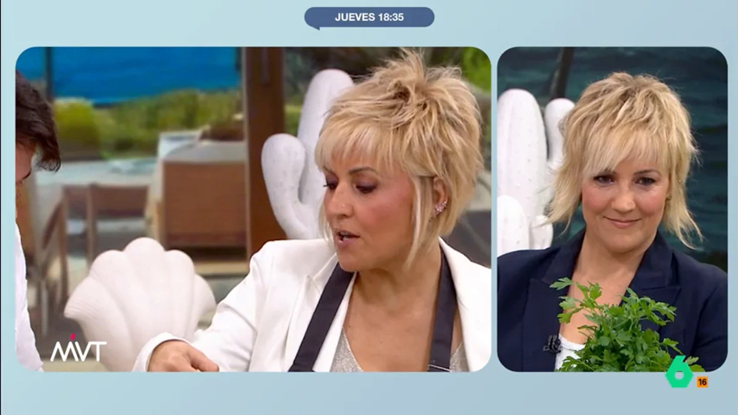 Pablo Ojeda desvela en directo la "manía" de Cristina Pardo al cocinar: "Sois unos manipuladores" La presentadora de Más Vale Tarde no duda en plantear sus dudas sobre un determinado condimento en muchas de las recetas que se han elaborado en el programa.