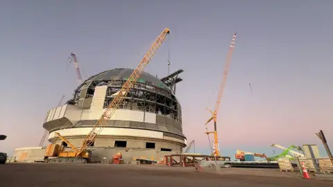 Construcción del telescopio ELT Construcción del telescopio ELT