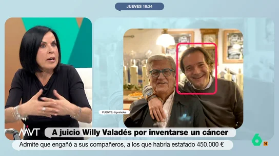 Beatriz de Vicente asegura que Willy Valadés le da "penita" Beatriz de Vicente asegura que Willy Valadés le da "penita"