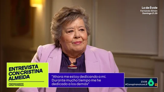 La reflexión de Cristina Almeida sobre la mentira La reflexión de Cristina Almeida sobre la mentira
