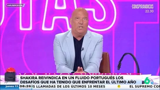 Alfonso Arús, tajante a Shakira: "Habla por ti, no todas las mujeres pueden facturar con los sueldos de ahora" Alfonso Arús, tajante a Shakira: "Habla por ti, no todas las mujeres pueden facturar con los sueldos de ahora"