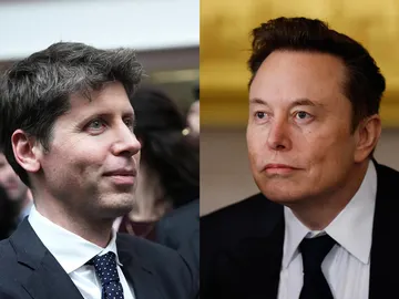 Sam Altman y Elon Musk, cofundadores de OpenAI Sam Altman y Elon Musk, cofundadores de OpenAI