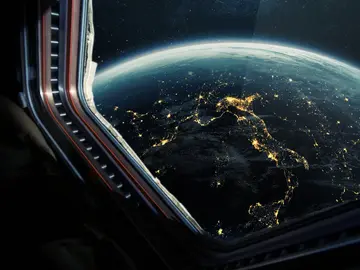 Imagen de la tierra desde el espacio Imagen de la tierra desde el espacio