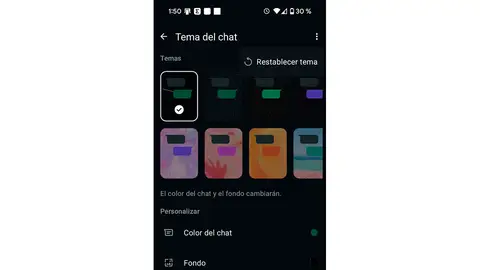 Los nuevos temas de WhatsApp Los nuevos temas de WhatsApp