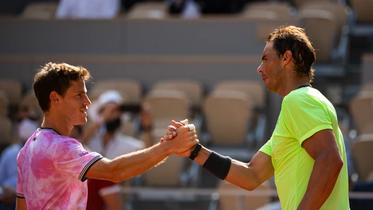 Schwartzman y Rafa Nadal Schwartzman y Rafa Nadal