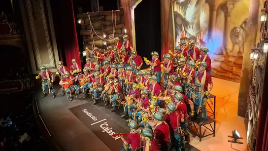 Así ha sido la actuación del coro 'Las entrañas de Cádiz' en cuartos de final del COAC 2025 Así ha sido la actuación del coro 'Las entrañas de Cádiz' en cuartos de final del COAC 2025