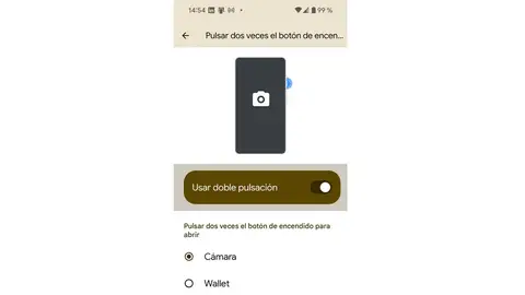 La nueva función de doble pulsación La nueva función de doble pulsación
