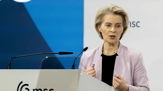 Ursula von der Leyen en la conferencia de seguridad de Múnich Ursula von der Leyen en la conferencia de seguridad de Múnich
