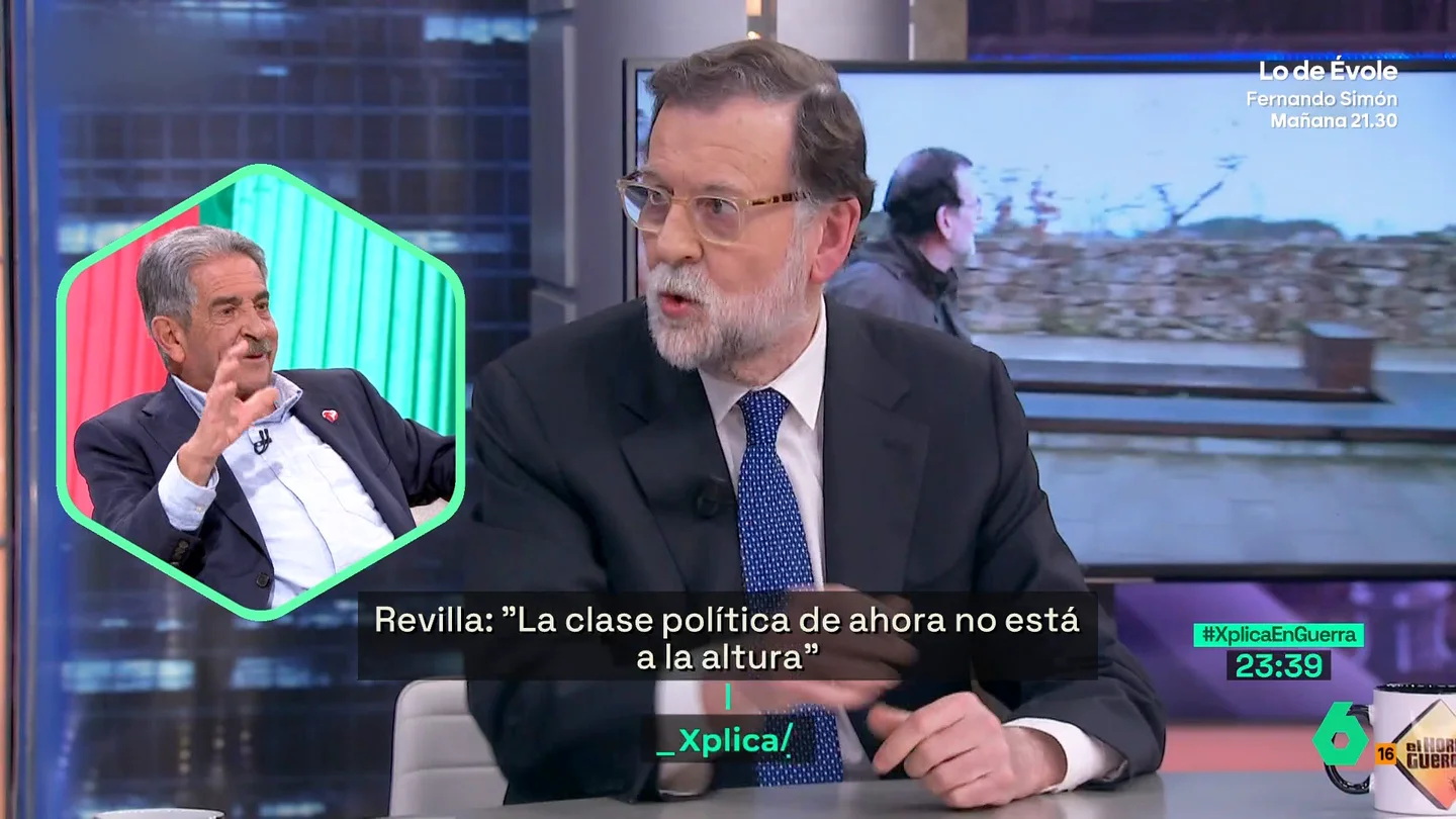 Revilla, sobre Mariano Rajoy Revilla, sobre Mariano Rajoy