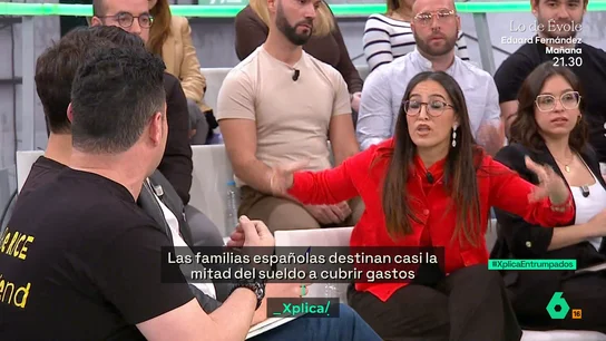 Xplica Una joven autónoma, a David Ariza: "Los jóvenes no vamos a los bares a gastar dinero porque no lo tenemos" Xplica Una joven autónoma, a David Ariza: "Los jóvenes no vamos a los bares a gastar dinero porque no lo tenemos"