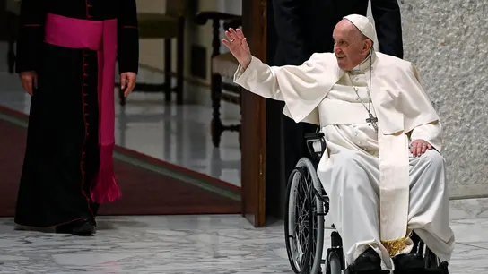 El papa Francisco, en una audiencia reciente El papa Francisco, en una audiencia reciente