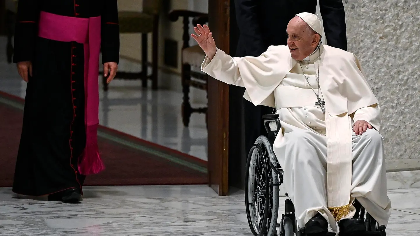 El papa Francisco, en una audiencia reciente El papa Francisco, en una audiencia reciente