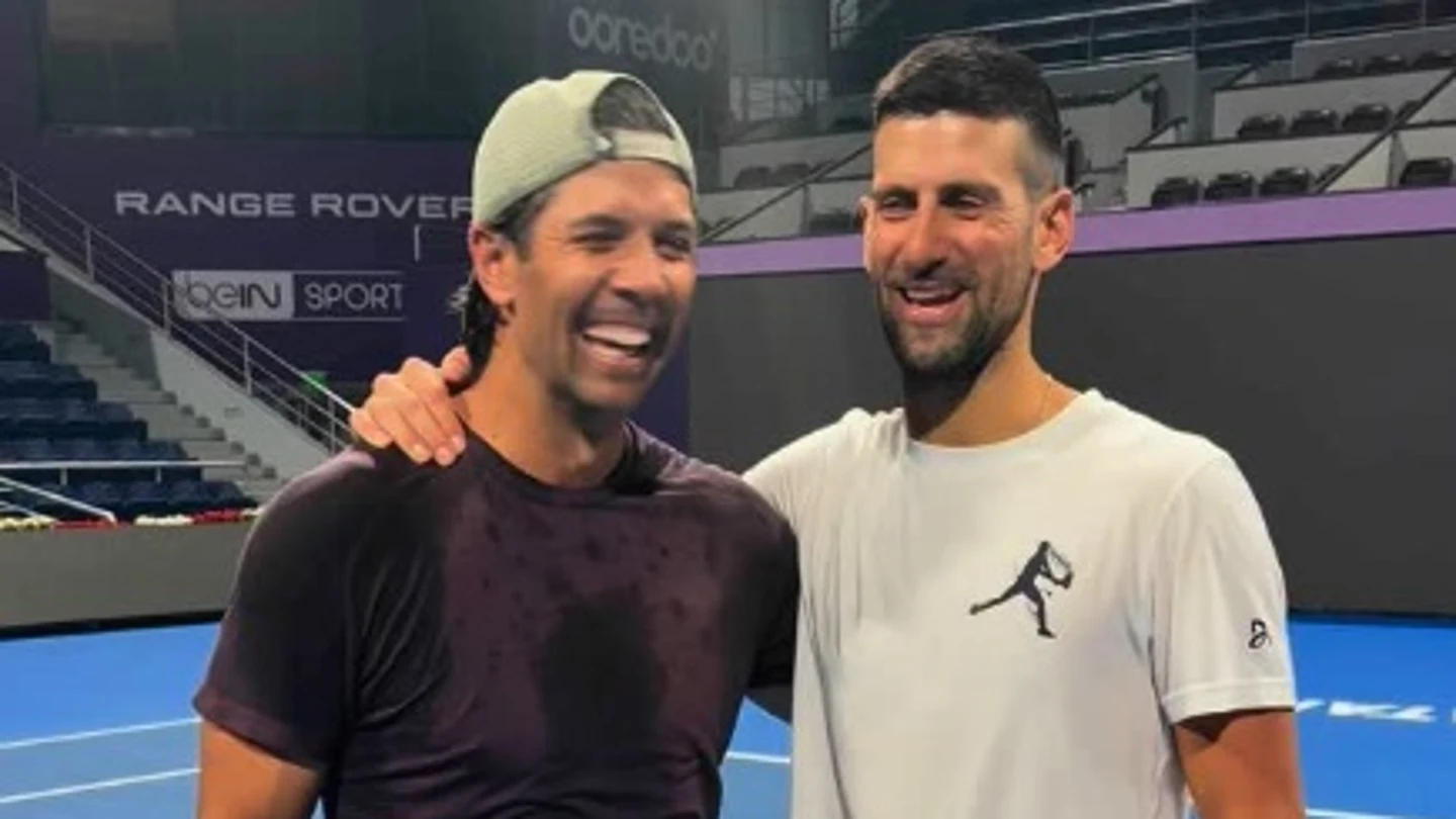 Fernando Verdasco y Novak Djokovic Fernando Verdasco y Novak Djokovic