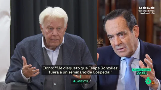 José Bono, sobre Felipe González José Bono, sobre Felipe González