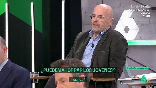 Xplica Javier Díaz-Giménez: "Yo querría ganar mucho y no trabajar nada... pero eso es un disparate" Xplica Javier Díaz-Giménez: "Yo querría ganar mucho y no trabajar nada... pero eso es un disparate"