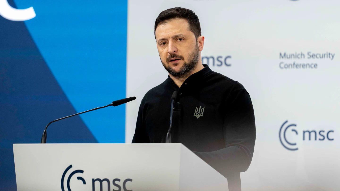 El presidente de Ucrania, Volodimir Zelenski El presidente de Ucrania, Volodimir Zelenski