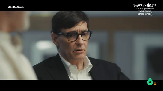 Salvador Illa, con Fernando Simón en Lo de Évole Así comunica Salvador Illa a Salvador Illa, con Fernando Simón en Lo de Évole Simón que liderará al PSOE en Catalunya: "Creo que no sospecharon nada"
