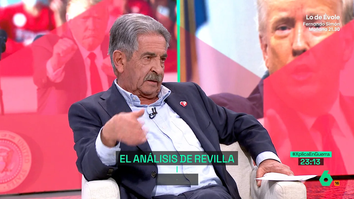 Revilla pide responder con dureza a Trump: "Con este energúmeno no hay que andarse con paños calientes" Revilla pide responder con dureza a Trump: "Con este energúmeno no hay que andarse con paños calientes"